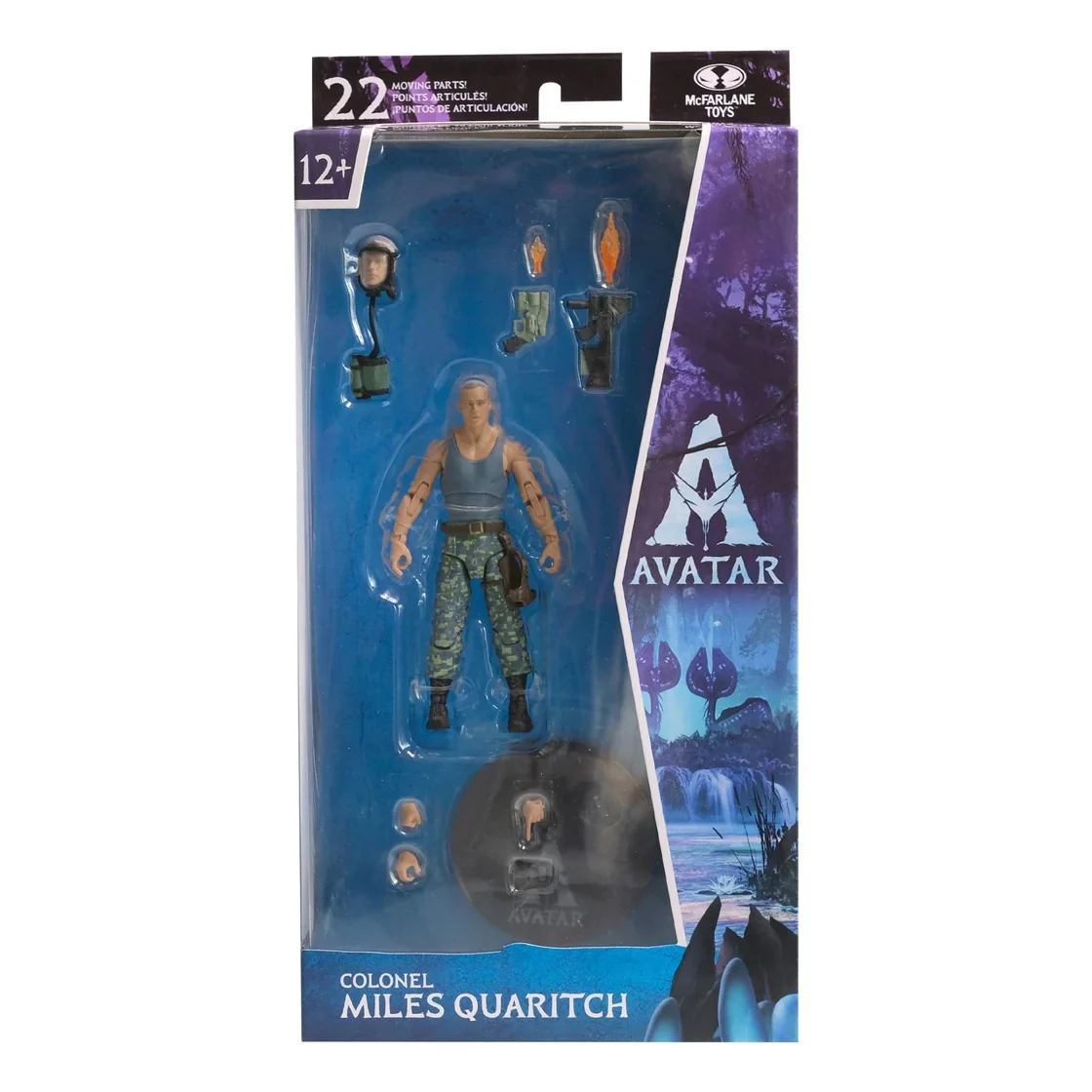 AVATAR 7IN FIGURE COLONEL MILES QUARITCH