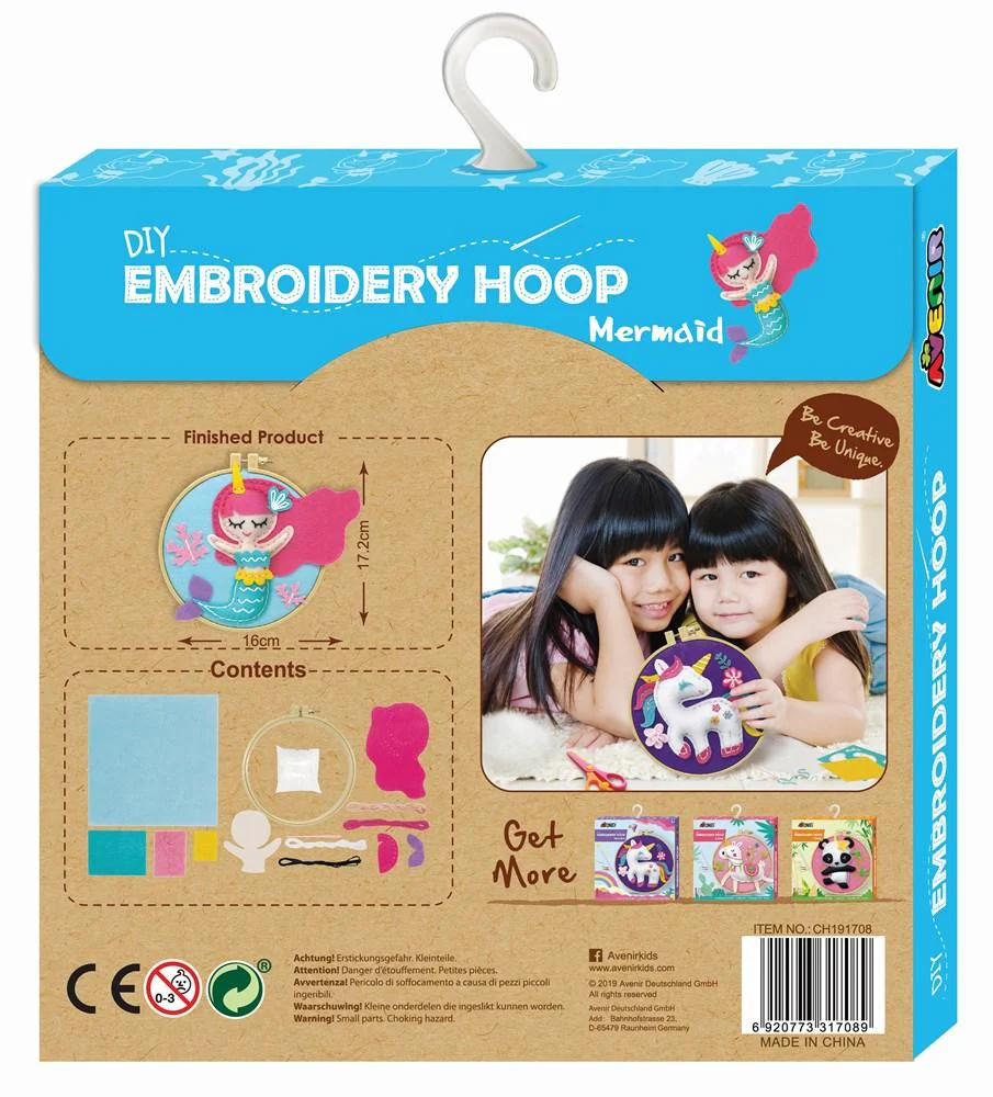 AVENIR - EMBROIDERY HOOP - MERMAID - Image 2