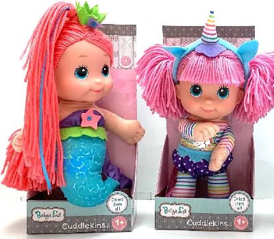 BABYS FIRST CUDDLEKINS DOLL MERMAID