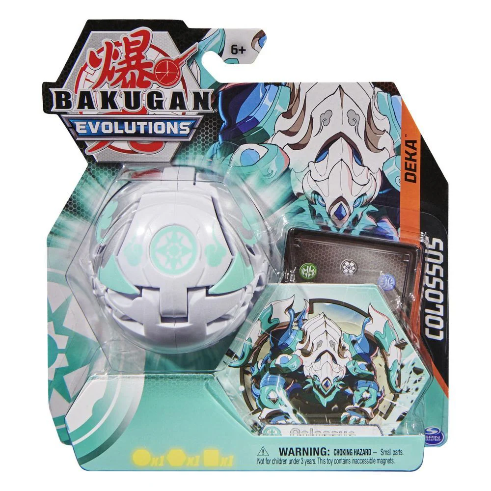 BAKUGAN EVOLUTIONS DEKA COLOSSUS WHITE