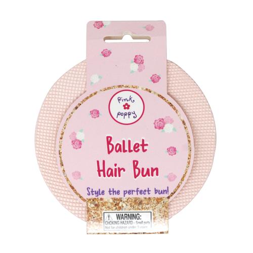 PINK POPPY BALLET HAIR BUN