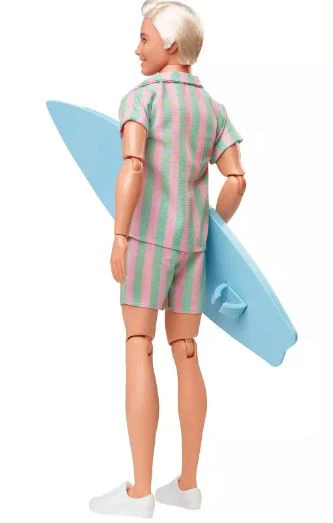 BARBIE THE MOVIE - PASTEL KEN WITH SURF BOARD - Image 4