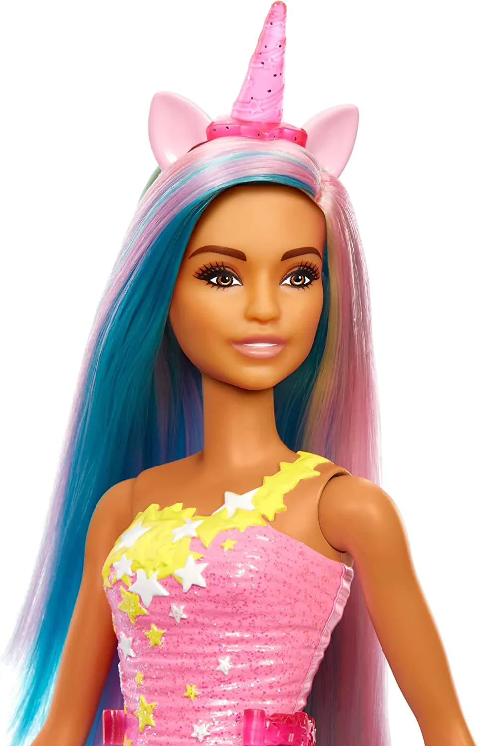 BARBIE DREAMTOPIA UNICORN HORN PINK - Image 2