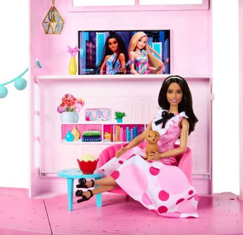 BARBIE DREAM HOUSE - POOL PARTY DOLL HOUSE 75 PIECES - Image 5