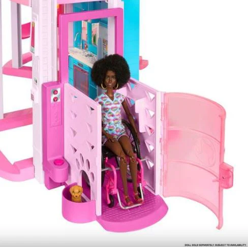 BARBIE DREAM HOUSE - POOL PARTY DOLL HOUSE 75 PIECES - Image 8