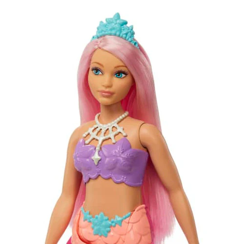 BARBIE DREAMTOPIA DOLL ASST - PURPLE TOP/PINK HAIR - Image 2