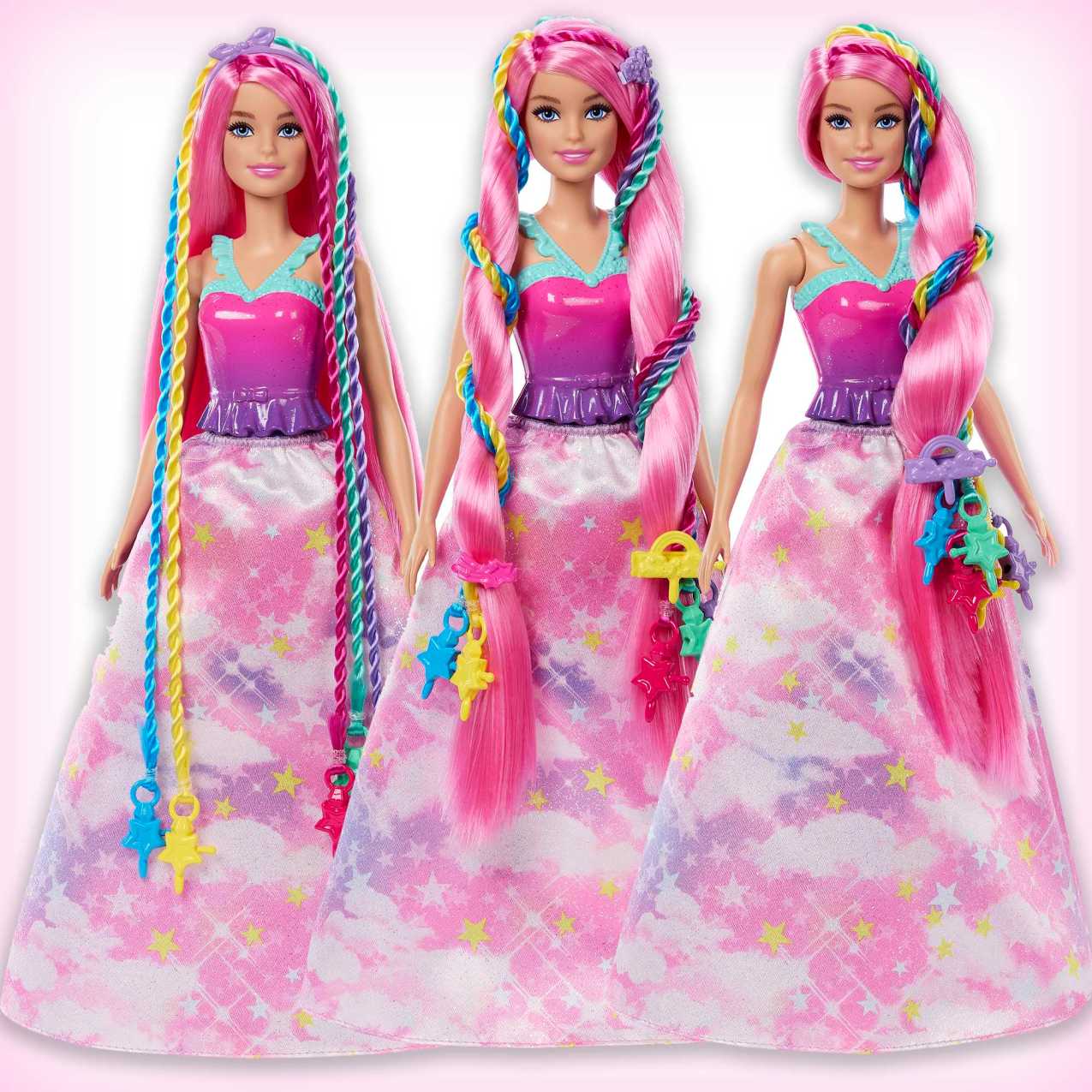 BARBIE DREAMTOPIA - TWIST AND STYLE HAIRSTYLIST DOLL - Image 4