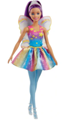 BARBIE FAIRYTALE FAIRY - PURPLE HAIR