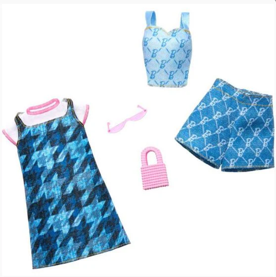 BARBIE FASHION 2 PACK - DENIM DRESS - Image 2