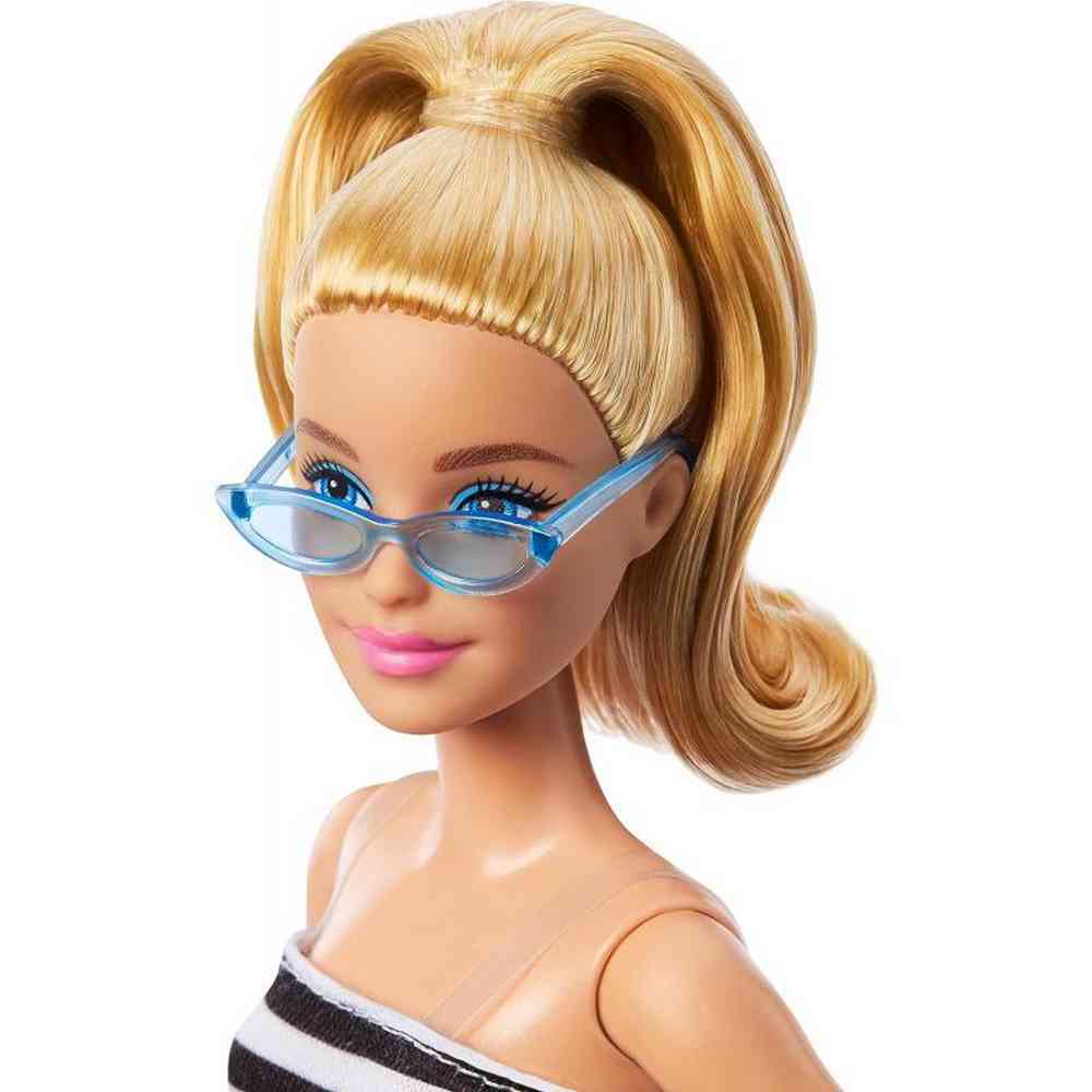 BARBIE FASHIONISTA DOLL 65TH ANNIVERSARY 213 STRIPE TOP - Image 3