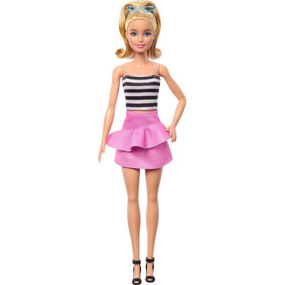 BARBIE FASHIONISTA DOLL 65TH ANNIVERSARY 213 STRIPE TOP - Image 4