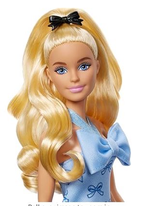 BARBIE FASHIONISTAS #237 BLUE BOW DRESS - Image 3