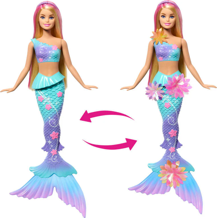 BARBIE FLOWER MAGIC MERMAID BLONDE - Image 4