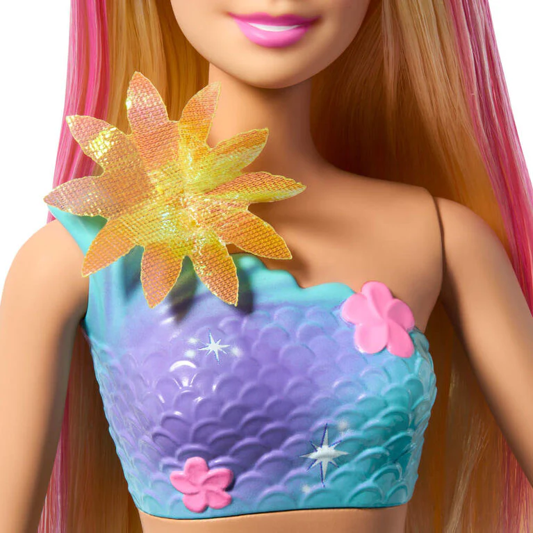 BARBIE FLOWER MAGIC MERMAID BLONDE - Image 5