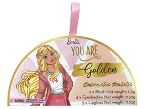 BARBIE GOLDEN BLUSH COSMETIC PALLET - Image 2