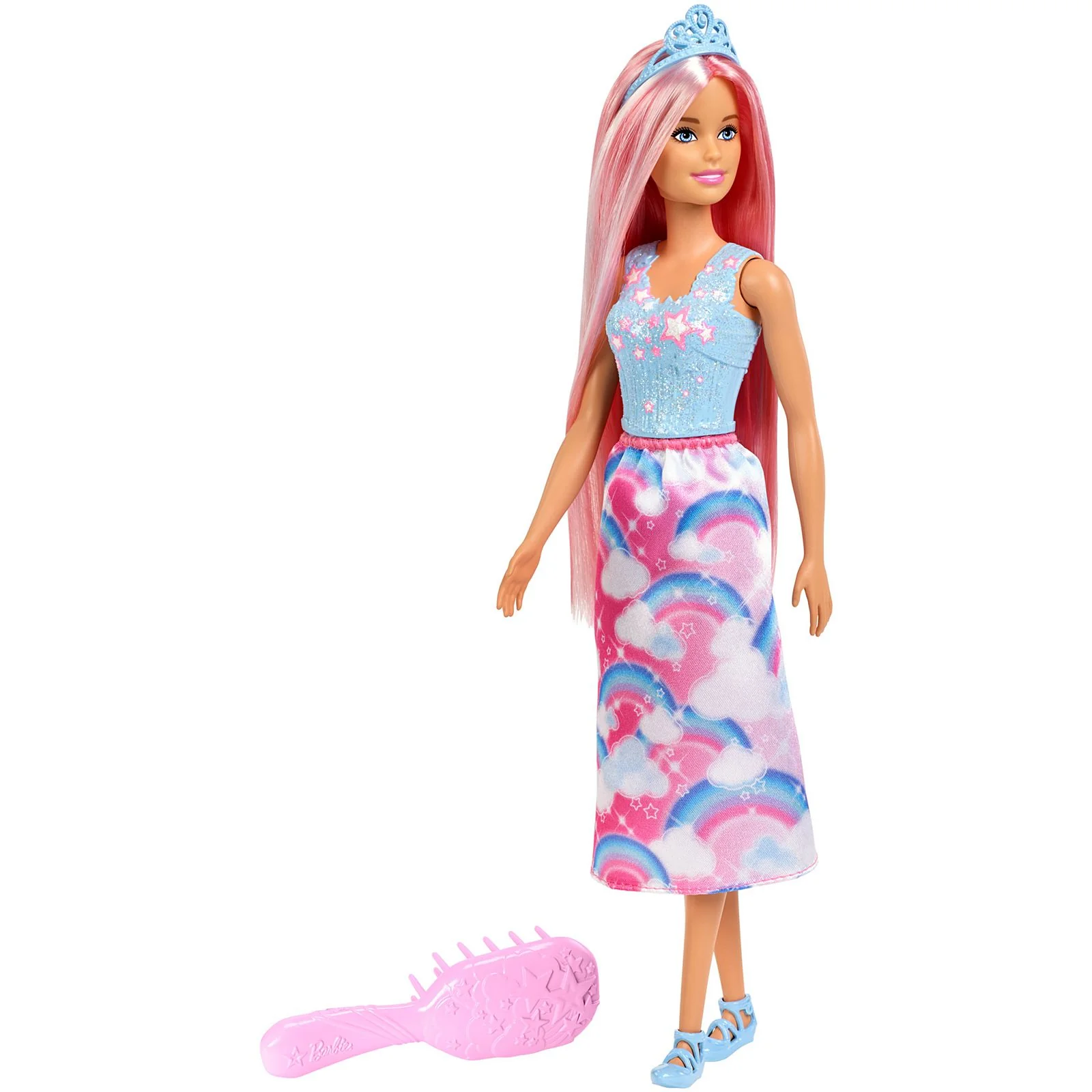 BARBIE HAIR PLAY DOLL - PINK HAIR
