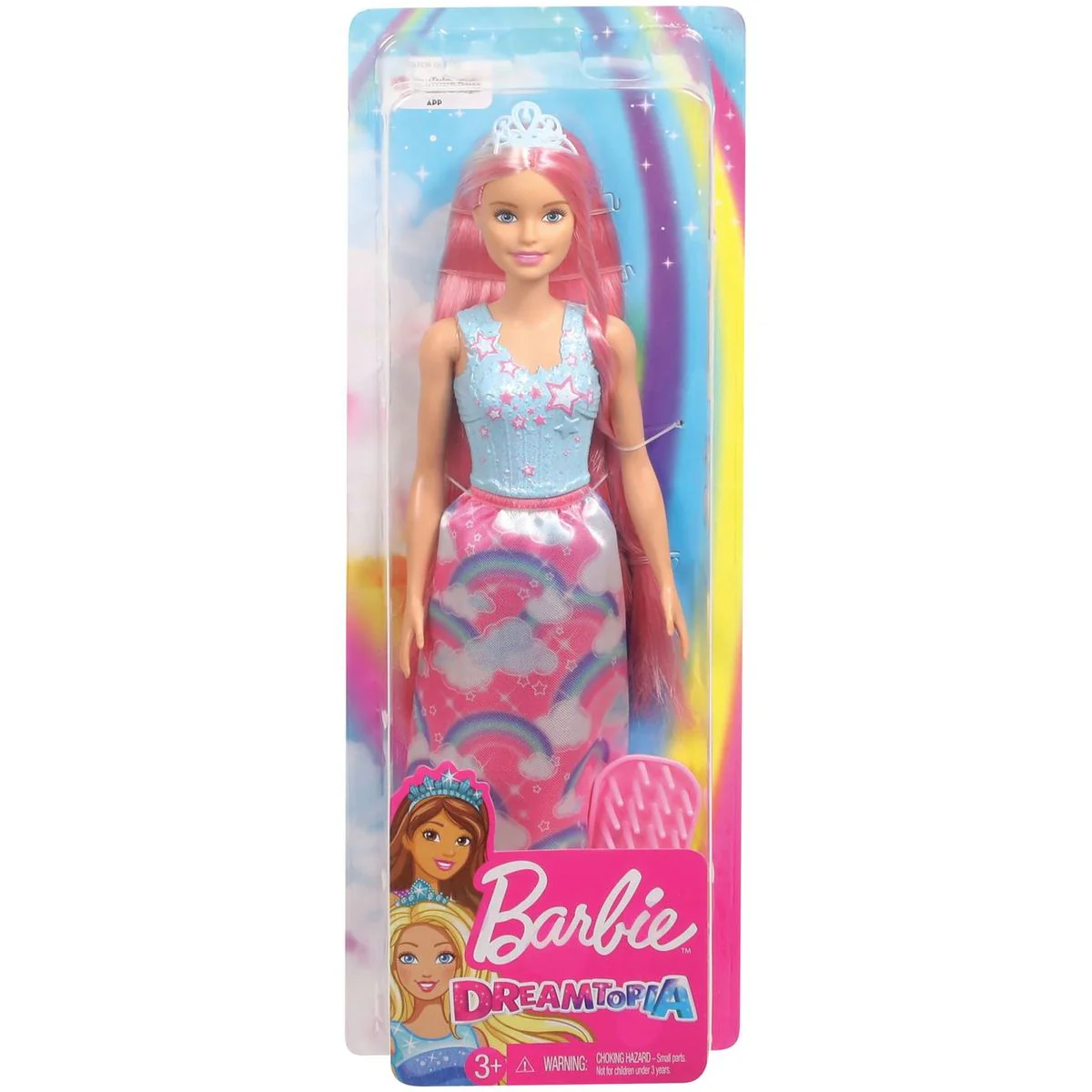 BARBIE HAIR PLAY DOLL - PINK HAIR - Image 2