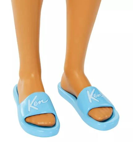 BARBIE KEN DOLL WITH SWIM TRUNKS AND BEACH-THEMED ACCESSORIES - Image 4