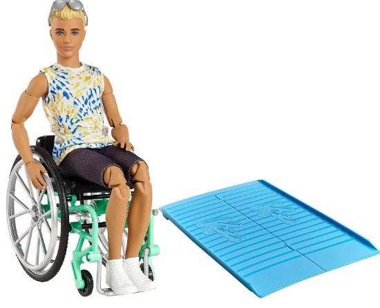 BARBIE KEN IN WHEELCHAIR DOLL AND ACCESSORIES