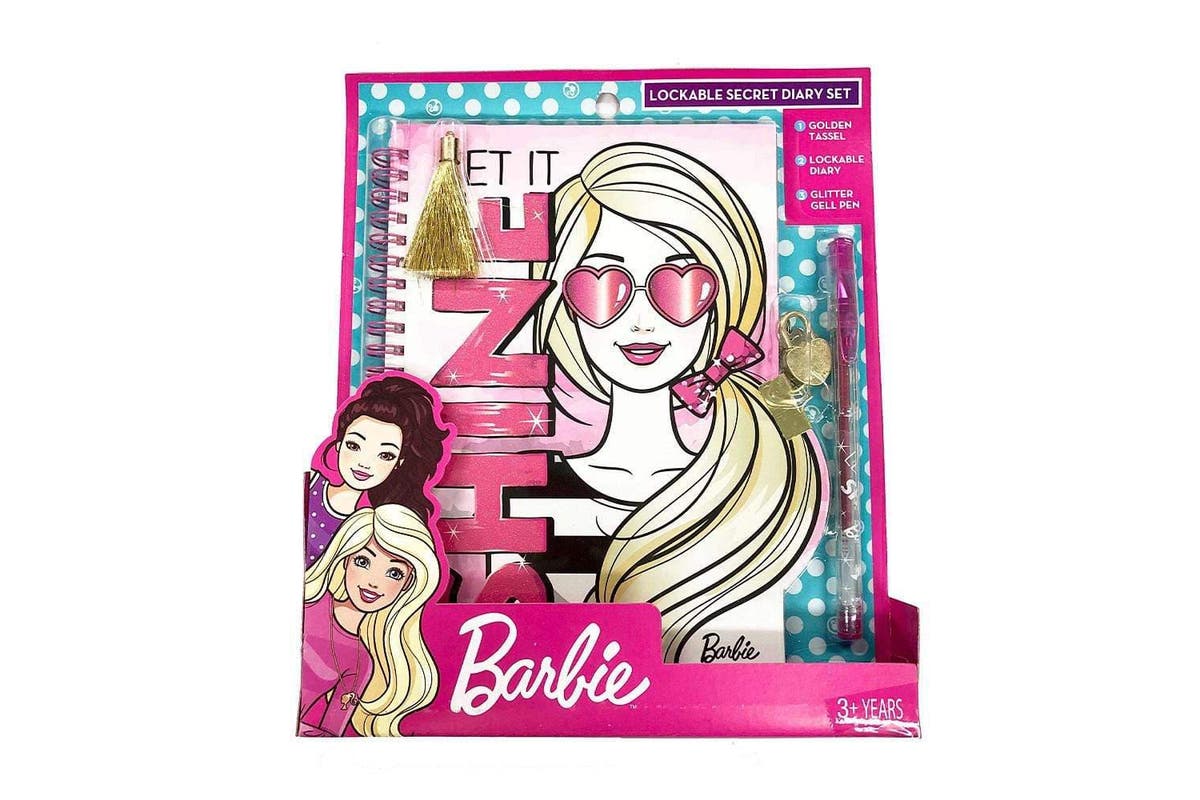 BARBIE LOCKABLE DIARY