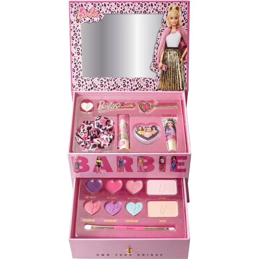 BARBIE MAKEUP CHILDS KEEPSAKE BOX