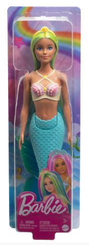 BARBIE MERMAID COLOURFUL HAIR AND BLUE TAIL DOLL - Image 3