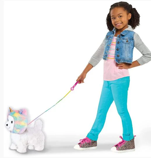 BARBIE PETS - WALKING PUPPY WITH UNICORN HAT - 10 PIECES - Image 5