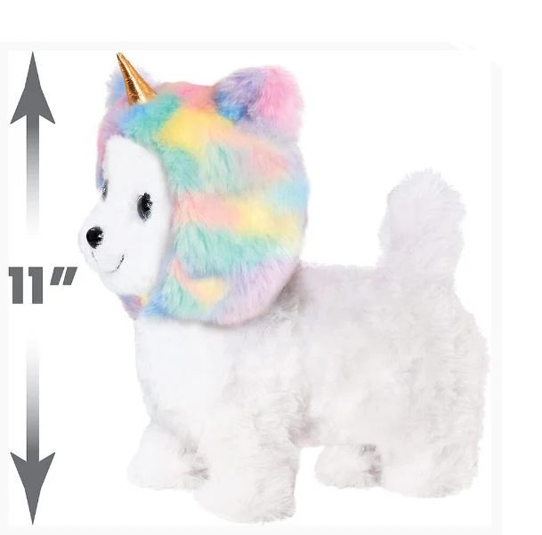 BARBIE PETS - WALKING PUPPY WITH UNICORN HAT - 10 PIECES - Image 6