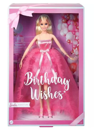 BARBIE SIGNATURE - BIRTHDAY WISHES PINK DRESS