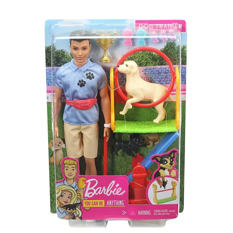 BARBIE YOU CAN BE ANYTHING DOG TRAINER KEN - Image 4
