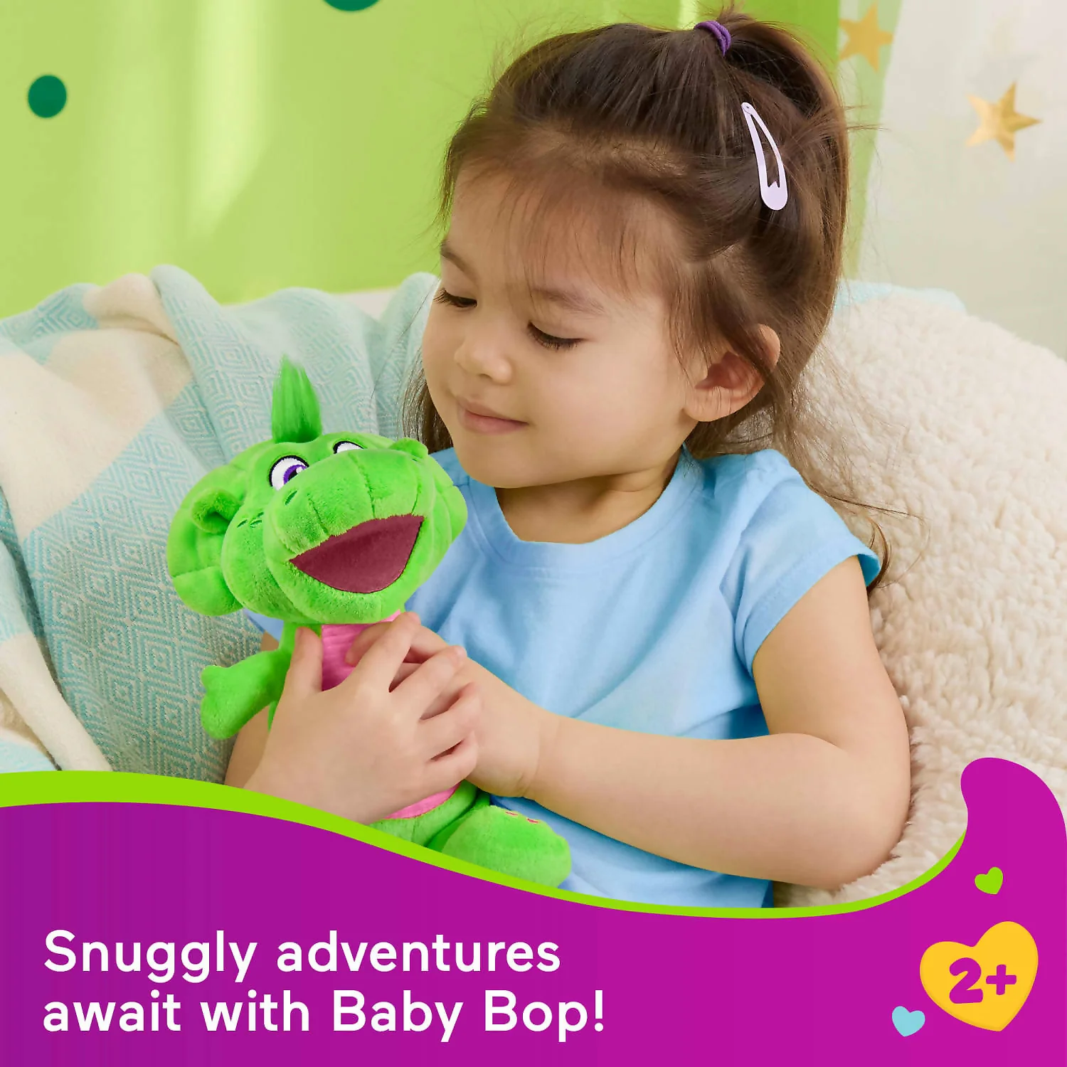 BARNEYS WORLD 8" PLUSH BABY BOP - Image 3