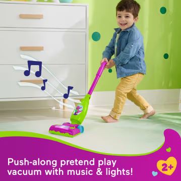BARNEY'S WORLD CLEAN UP SINGING VACUUM - Image 2