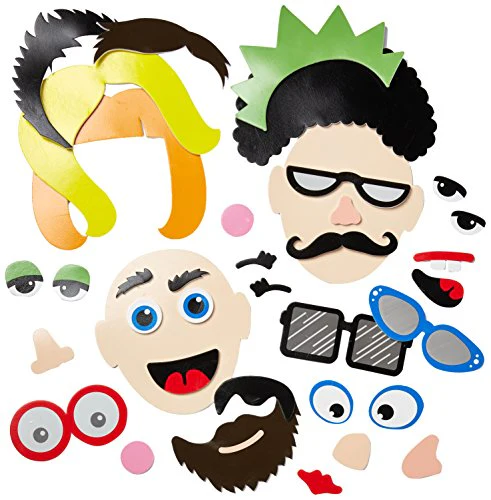 BUDDY & BARNEY BATH TIME STICKERS SILLY FACES - Image 2