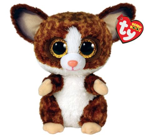 BEANIE BOO MED BINKY BUSH BABY BROWN