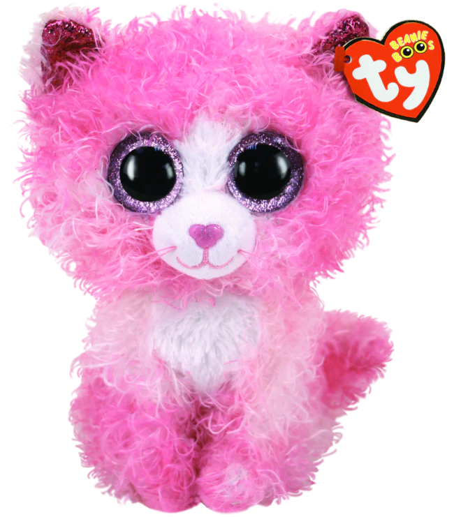 BEANIE BOO MEDIUM REAGAN CAT WITH HAIR