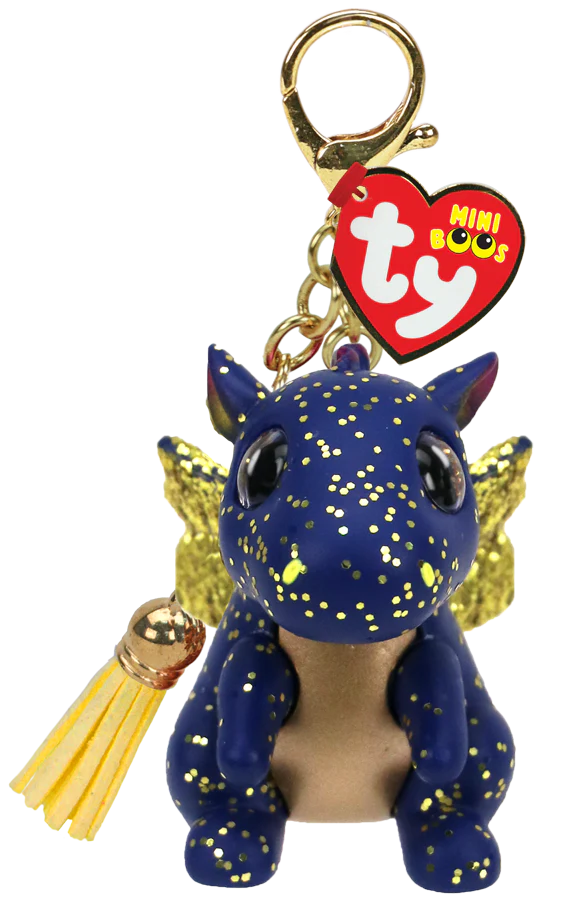 TY BEANIE BOO MINI CLIP SAPPHIRE