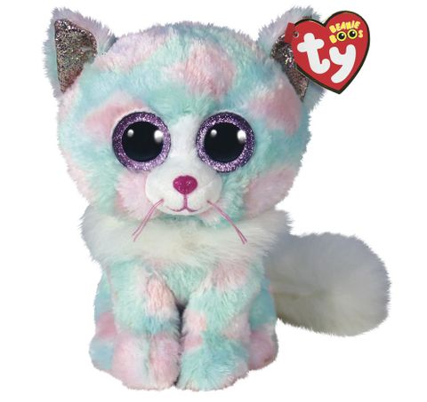BEANIE BOO OPAL CAT MEDIUM