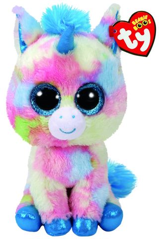 BEANIE BOO REG BLITZ BLUE UNICORN