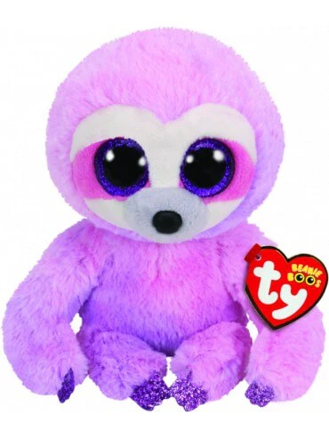 BEANIE BOO REG DREAMY PURPLE SLOTH