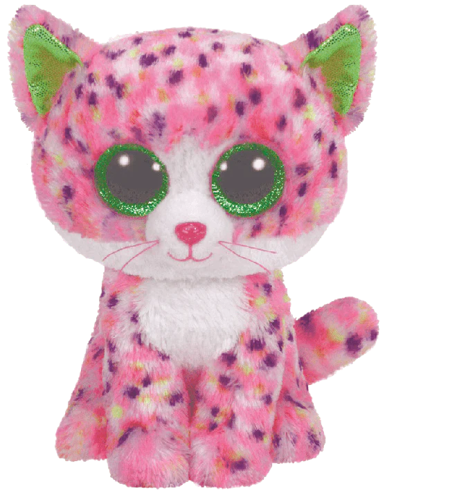 BEANIE BOO REG SOPHIE PINK CAT