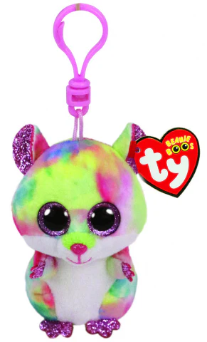BEANIE BOO RODNEY MULTI HAMSTER CLIP