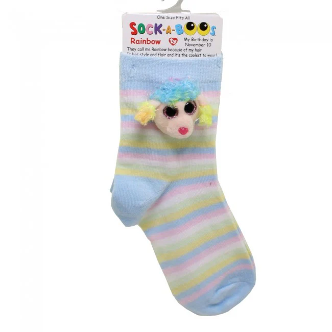 BEANIE BOO SOCKS - RAINBOW