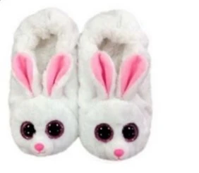 BEANIE BOO TY BUNNY SLIPPERS SMALL