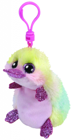 BEANIE BOOS CLIPS PASTEL PLATYPUS