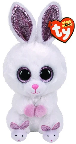 BEANIE BOOS EASTER SLIPPERS RABBIT REG