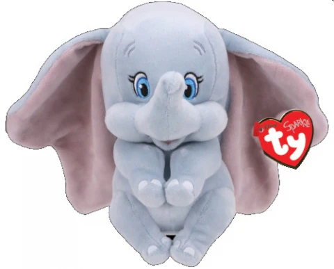 TY BEENIE BOO - DISNEY DUMBO - ELEPHANT MEDIUM