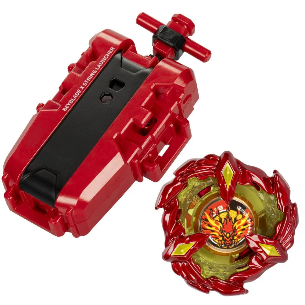 BEYBLADE DELUXE STRING LAUNCHER SET - X SOAR PHOENIX 9-60GF - Image 2