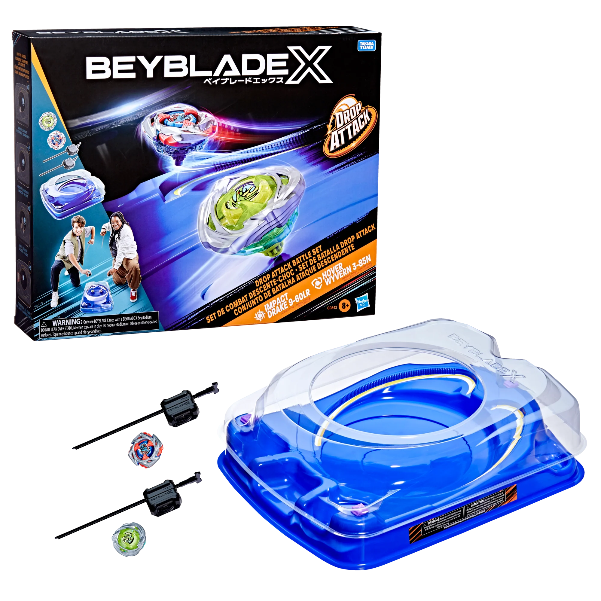 BEYBLADE X DROP ATTACK BATTLE SET