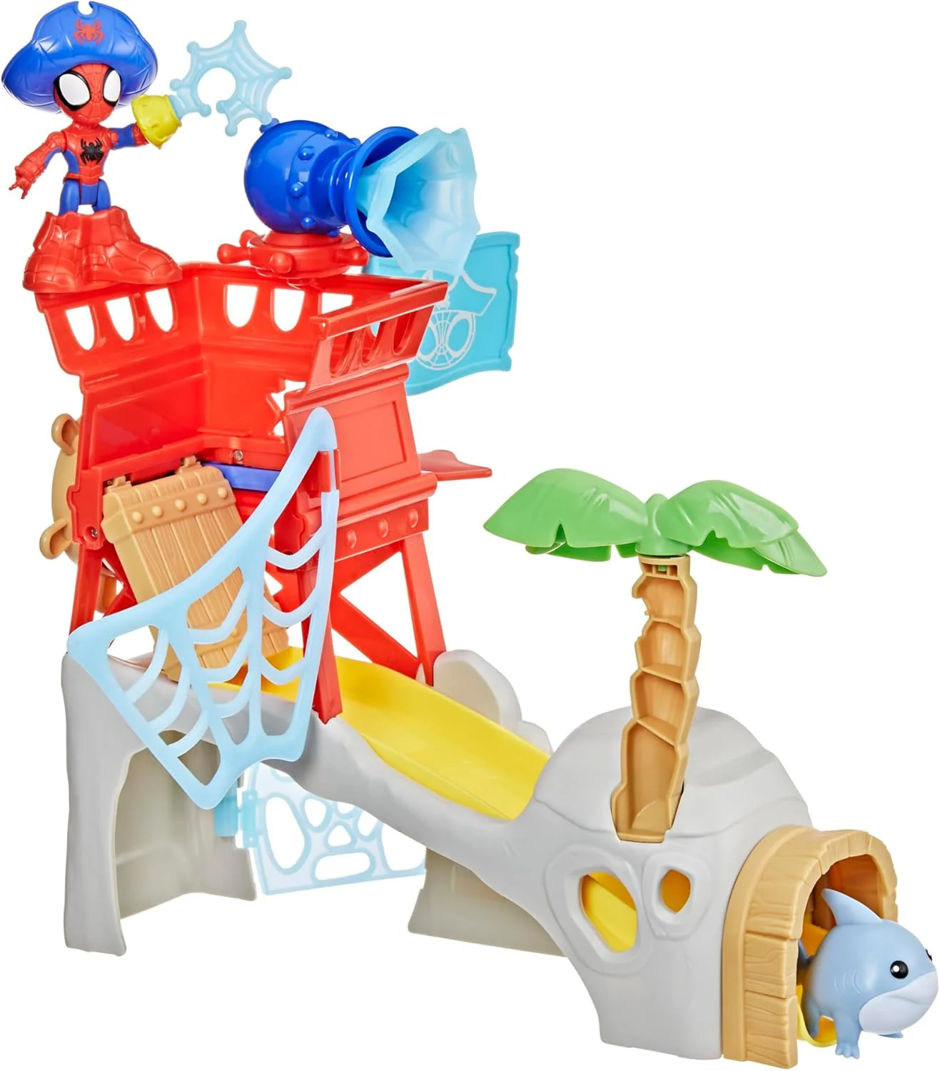 SPIDEY AMAZING FRIENDS - WATER WEBS SPIDEY ISLAND PLAYSET