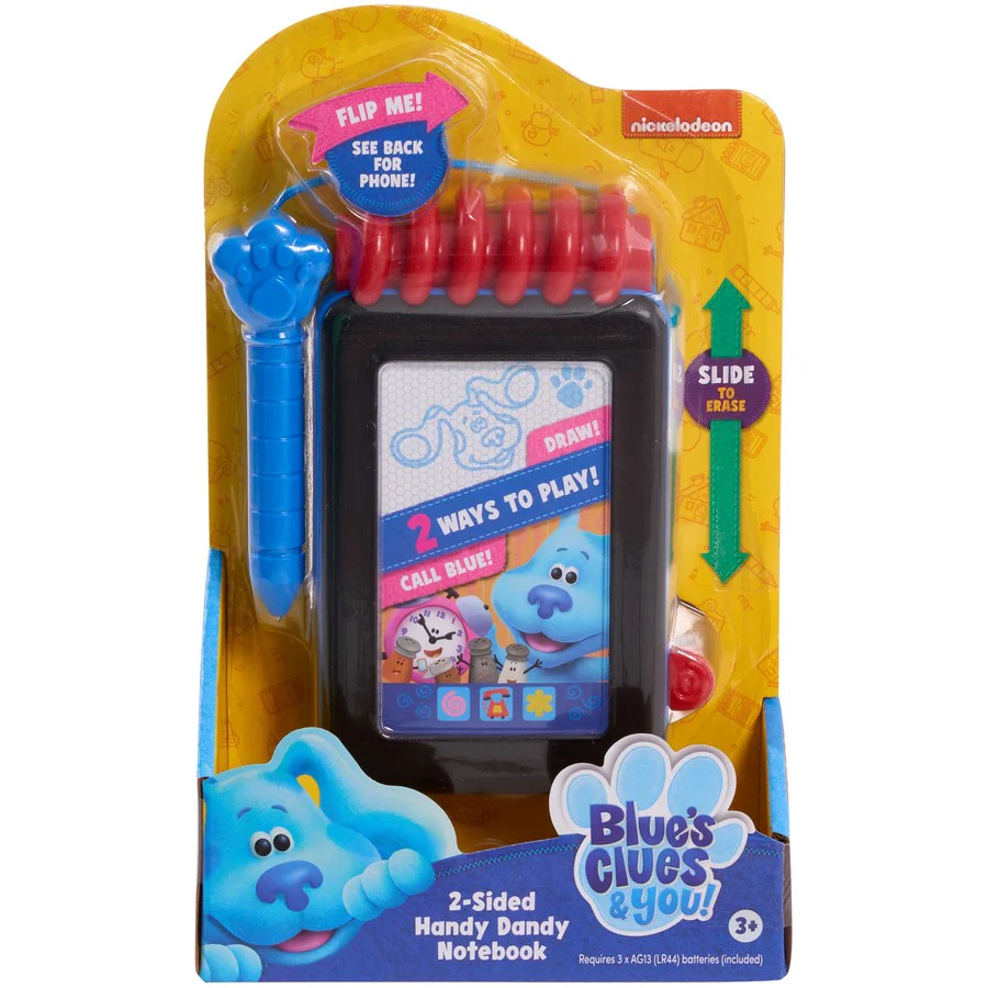 BLUES CLUES & YOU! 2 SIDED HANDY DANDY NOTEBOOK